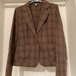 Plaid Blazer